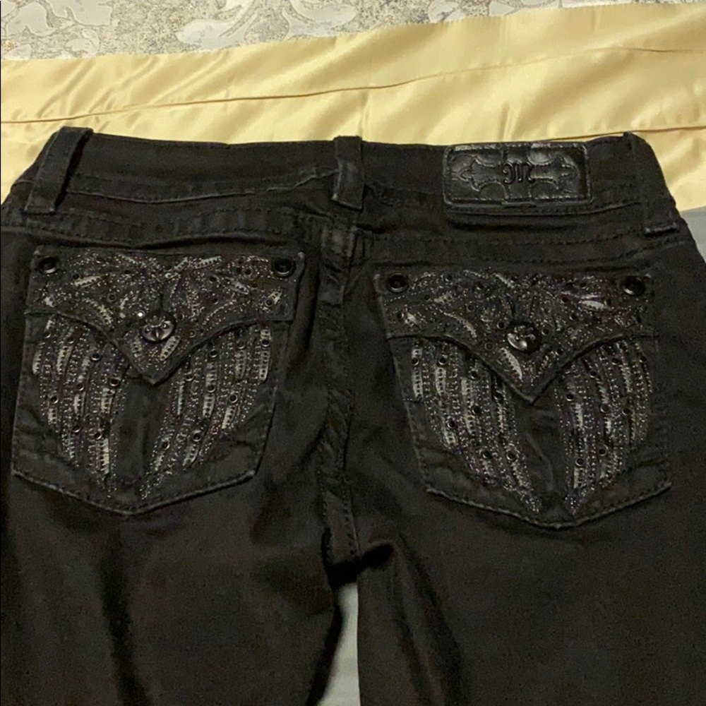 Miss me black jeans like new